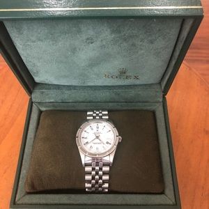 Authentic Rolex Men’s Stainless Steel Watch